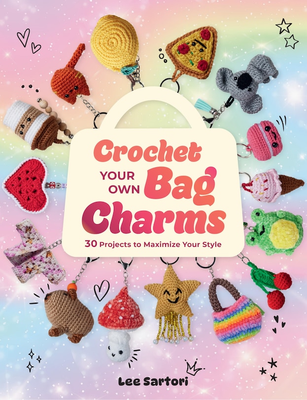 Front cover_Crochet Your Own Bag Charms
