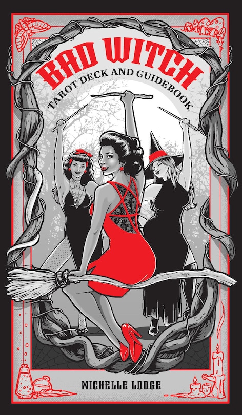 Front cover_Bad Witch Tarot Deck and Guidebook