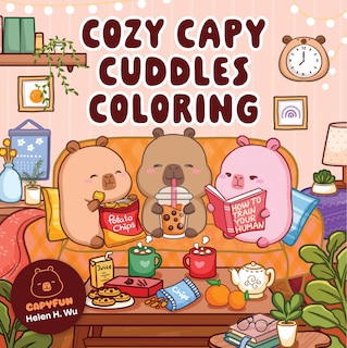 Front cover_Cozy Capy Cuddles Coloring