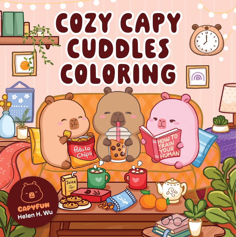 Front cover_Cozy Capy Cuddles Coloring