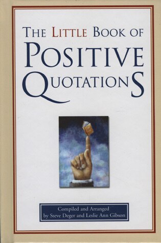 Front cover_The Little Book of Positive Quotations