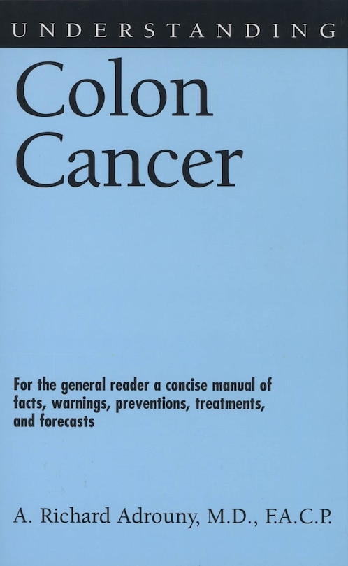 Front cover_Understanding Colon Cancer