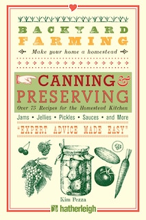 Couverture_Backyard Farming: Canning & Preserving