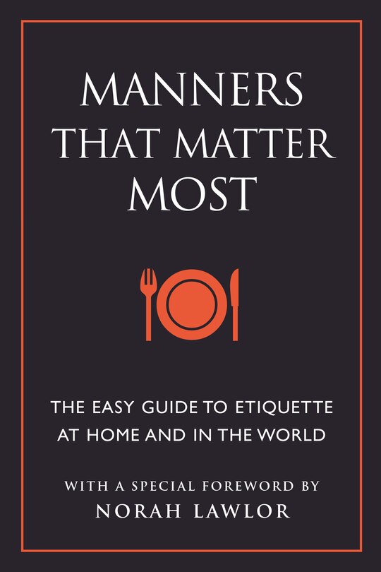 Couverture_Manners That Matter Most