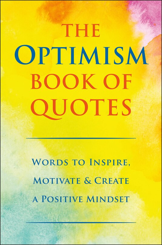 Front cover_The Optimism Book of Quotes