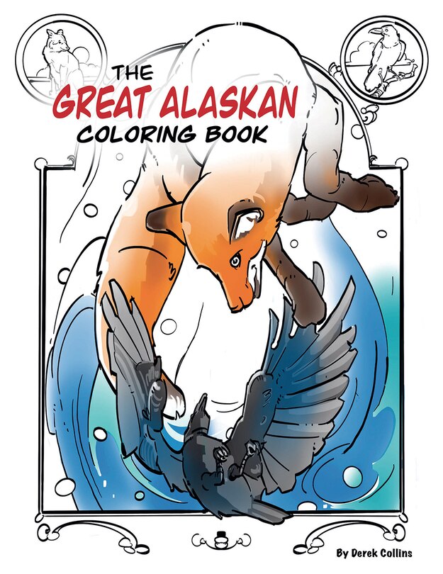 Front cover_The Great Alaskan Coloring Book