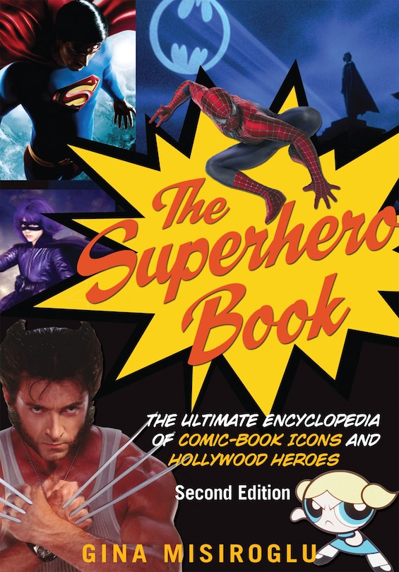 Front cover_The Superhero Book