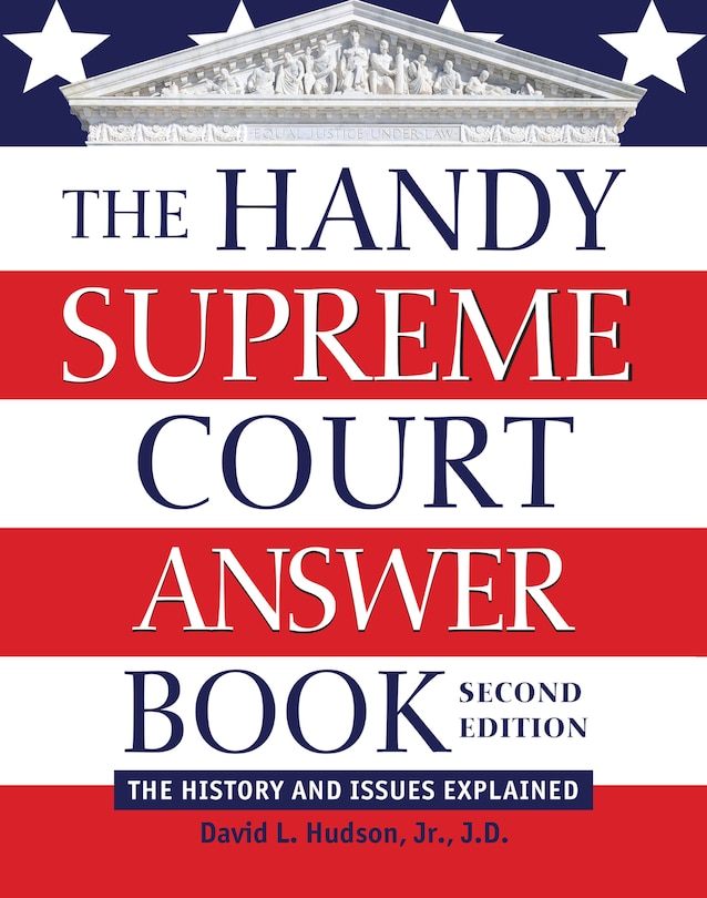 Front cover_The Handy Supreme Court Answer Book