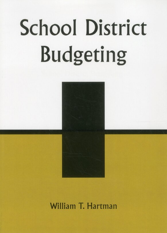 Front cover_School District Budgeting