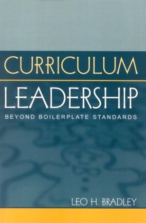 Front cover_Curriculum Leadership