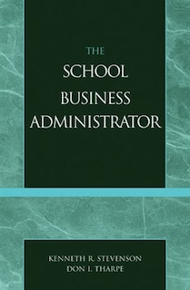 Front cover_School Business Administrator