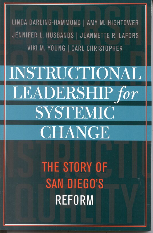 Couverture_Instructional Leadership for Systemic Change