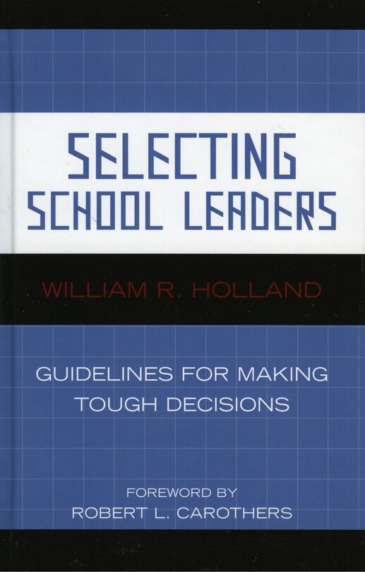 Front cover_Selecting School Leaders