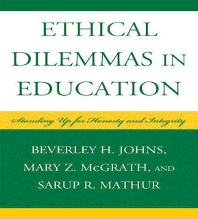 Couverture_Ethical Dilemmas in Education
