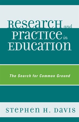Front cover_Research and Practice in Education