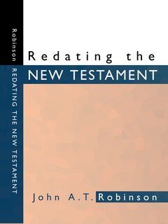 Front cover_Redating The New Testament