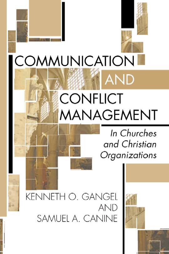 Front cover_Communication and Conflict Management in Churches and Christian Organizations