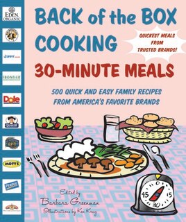 Front cover_Back of the Box Cooking: 30-Minute Meals