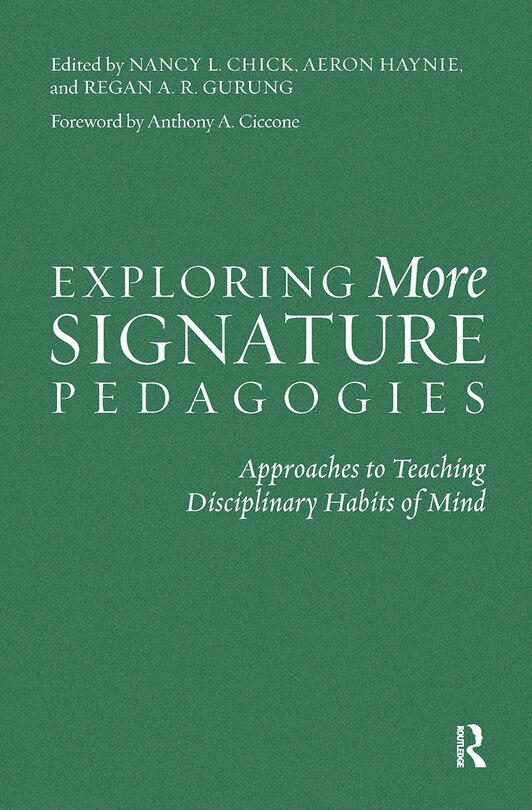 Front cover_Exploring More Signature Pedagogies