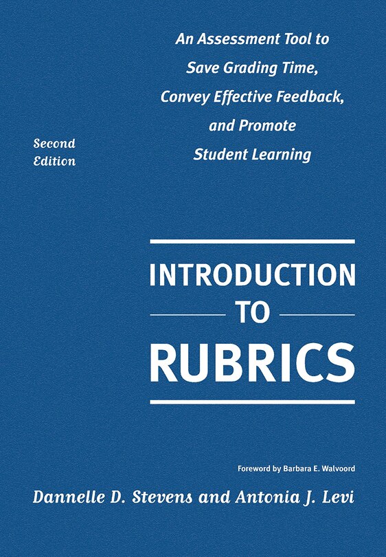 Front cover_Introduction to Rubrics