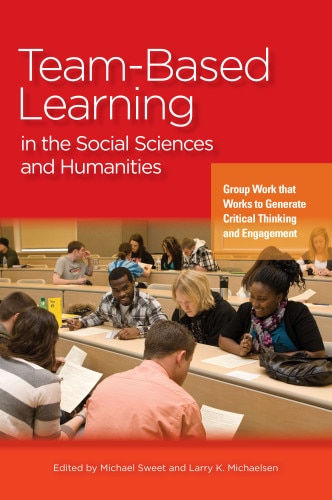 Couverture_Team-based Learning In The Social Sciences And Humanities