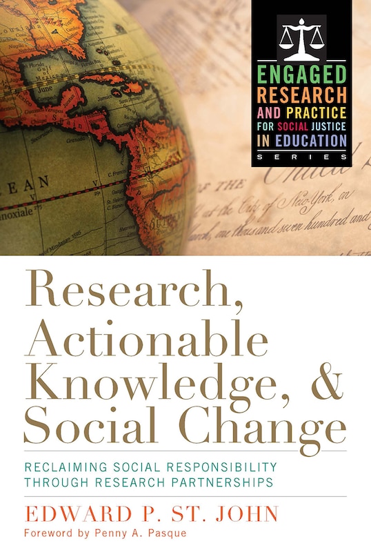 Front cover_Research, Actionable Knowledge, And Social Change