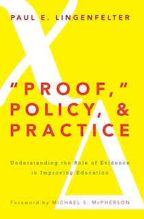 Front cover_proof, Policy, And Practice