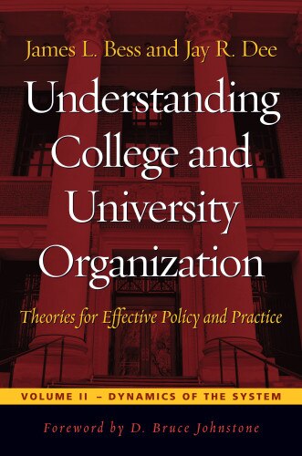 Couverture_Understanding College and University Organization