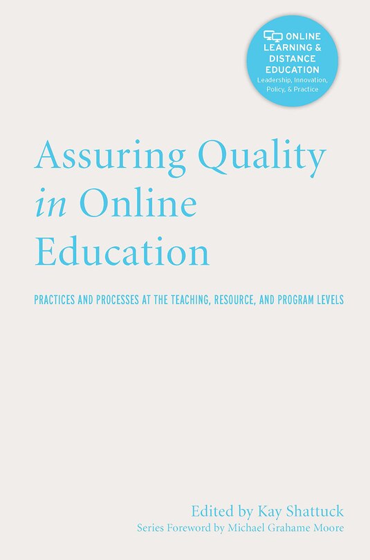Front cover_Assuring Quality in Online Education