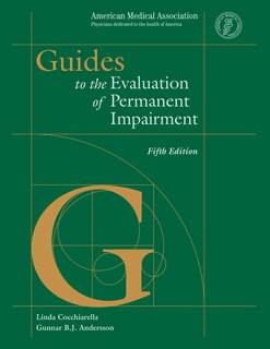 Front cover_Guides to the Evaluation of Permanent Impairment