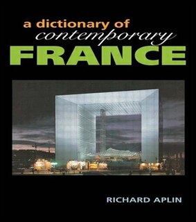 Front cover_Dictionary of Contemporary France