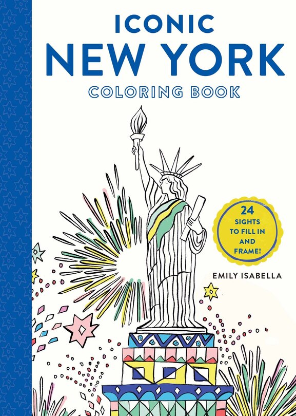 Couverture_Iconic New York Coloring Book