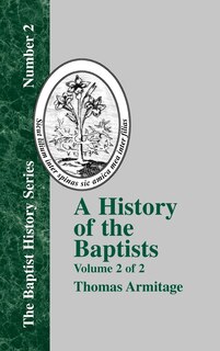 Front cover_A History of the Baptists