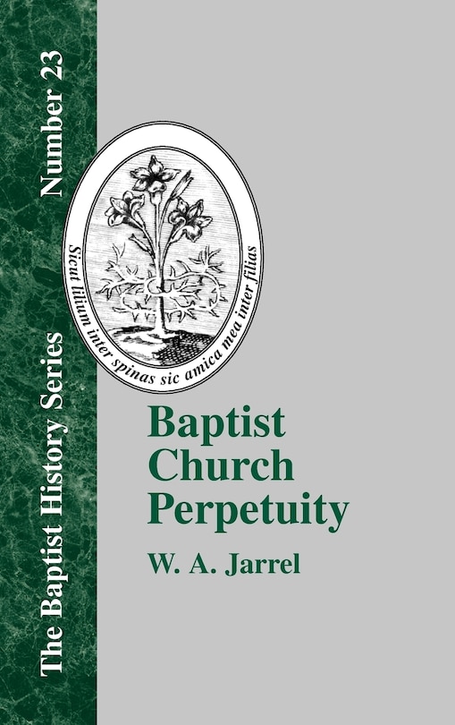 Couverture_Baptist Church Perpetuity