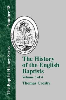 Front cover_History Of The English Baptists - Vol. 3