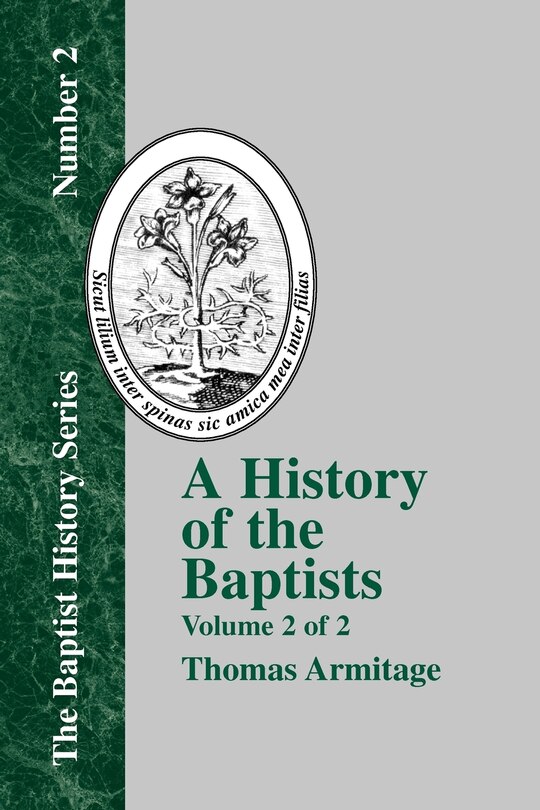 Front cover_A History of the Baptists