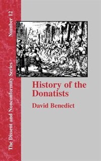 Front cover_History Of The Donatists