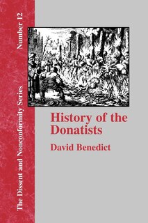 Front cover_History Of The Donatists
