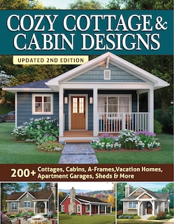 Front cover_Cozy Cottage & Cabin Designs, Updated 2nd Edition