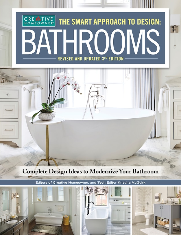 Front cover_The Smart Approach to Design: BATHROOMS, Revised and Updated 3rd Edition