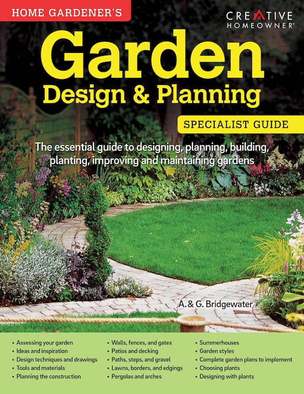 Front cover_Home Gardener's Garden Design & Planning