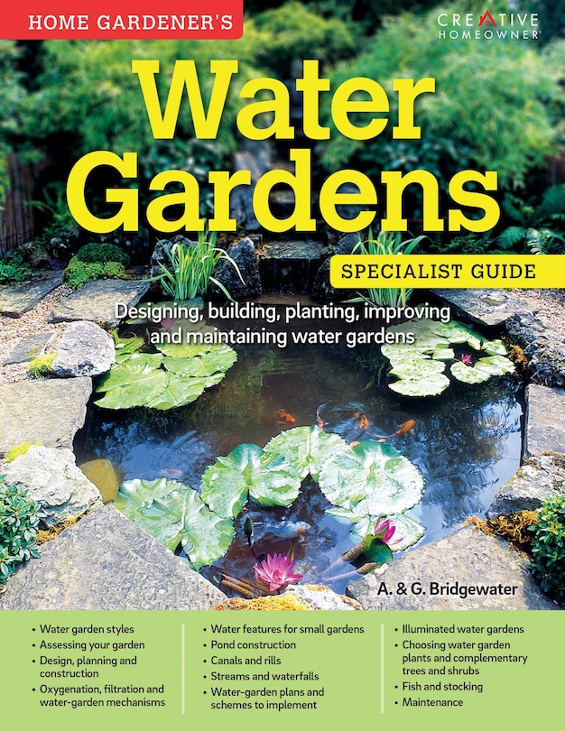 Front cover_Home Gardener's Water Gardens