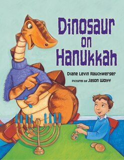 Front cover_Dinosaur on Hanukkah
