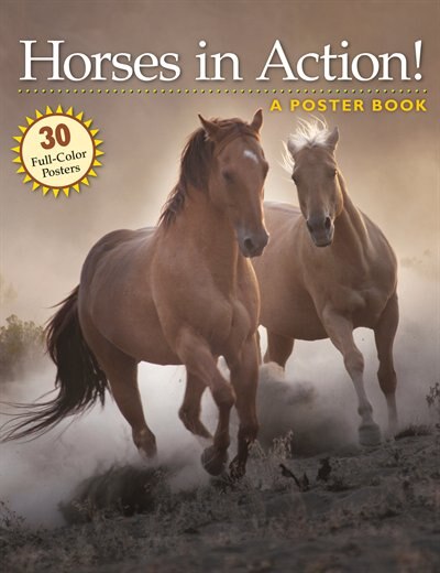 Horses In Action!: A Poster Book: A Poster Book