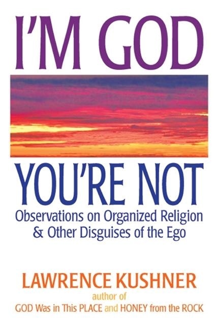 Front cover_I'm God; You're Not