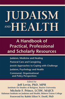 Front cover_Judaism And Health