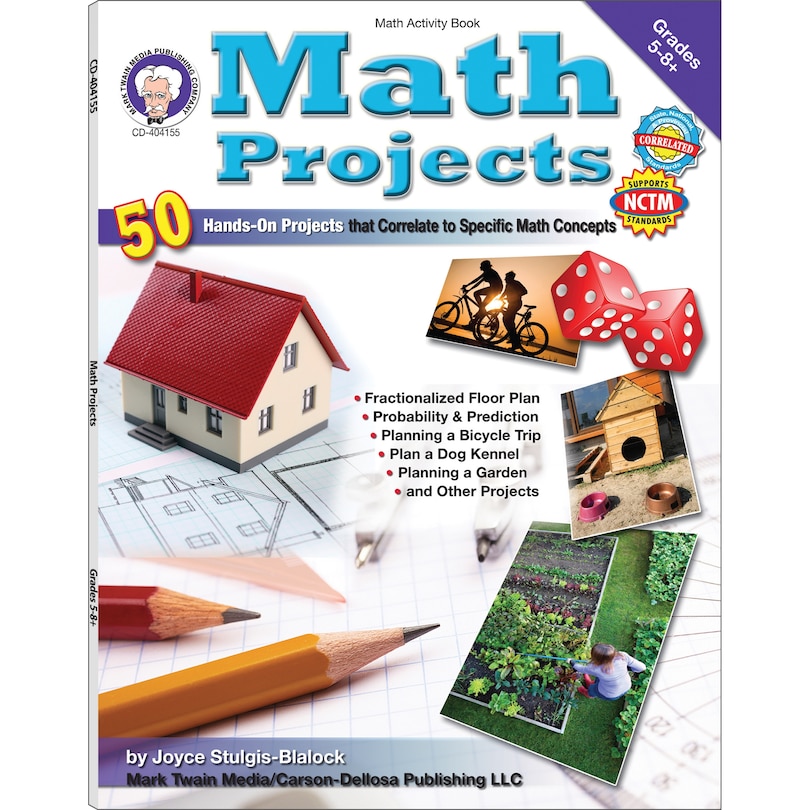 Front cover_Math Projects, Grades 5 - 12