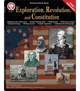 Front cover_Exploration, Revolution, and Constitution, Grades 6 - 12