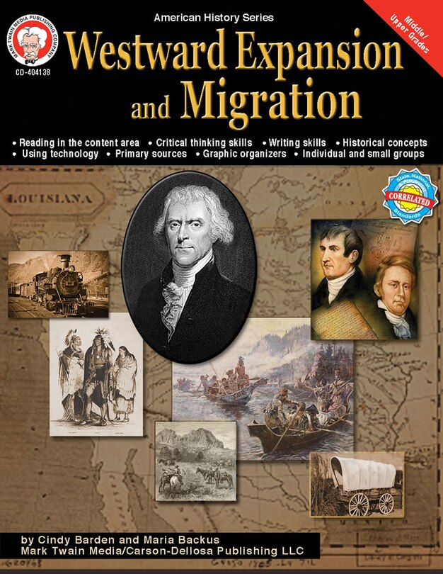 Couverture_Westward Expansion and Migration, Grades 6 - 12