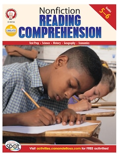 Front cover_Nonfiction Reading Comprehension, Grades 5 - 6